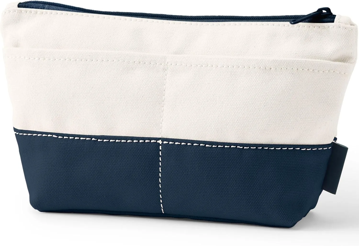 Lands' End Zipper Canvas Pouch