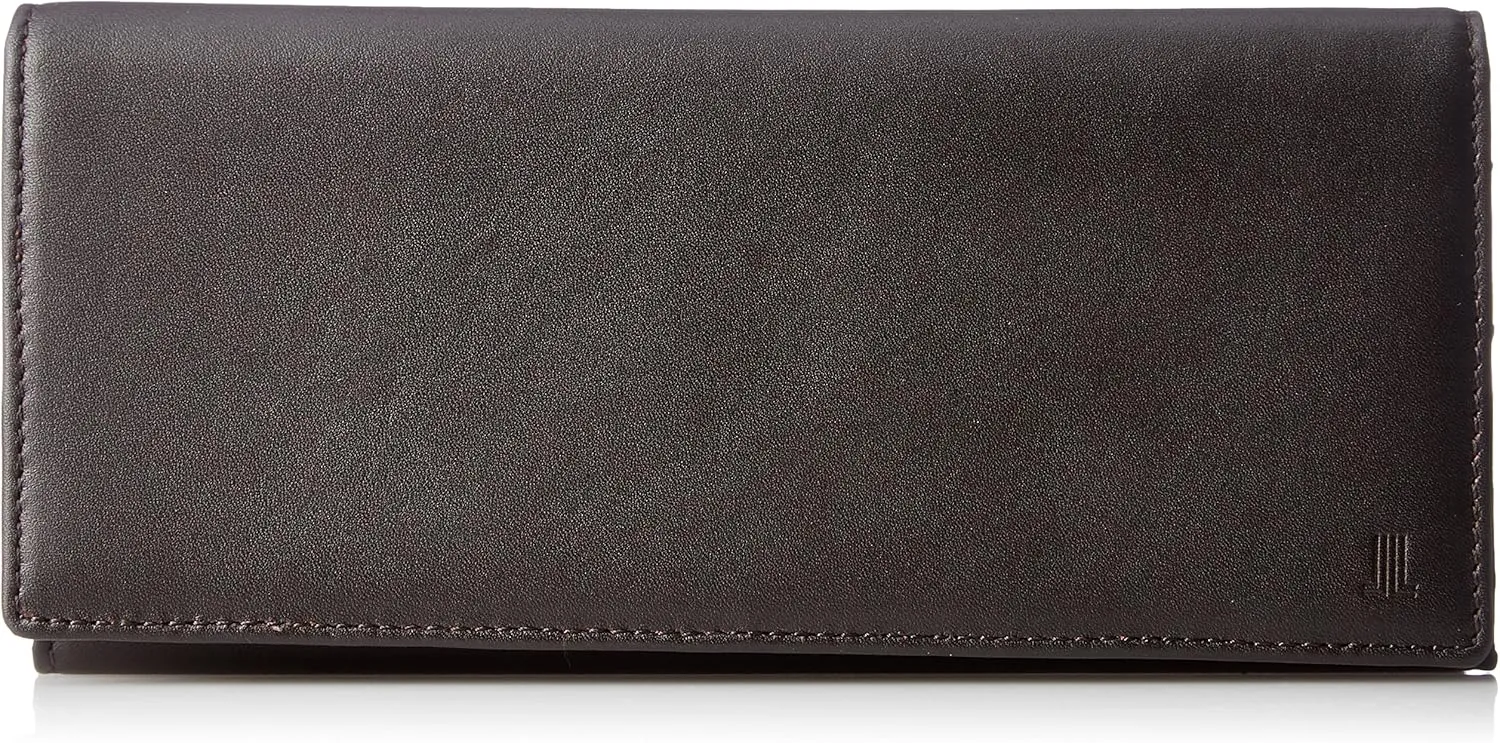 LANVIN COLLECTION(ランバンコレクション) Men's Embossed Bi-Fold Long Wallet