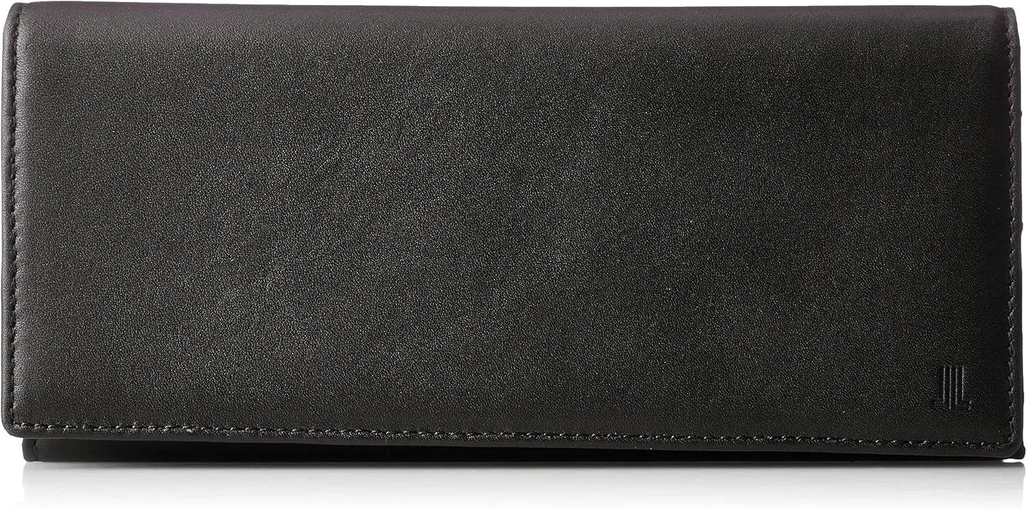 LANVIN COLLECTION(ランバンコレクション) Men's Embossed Bi-Fold Long Wallet