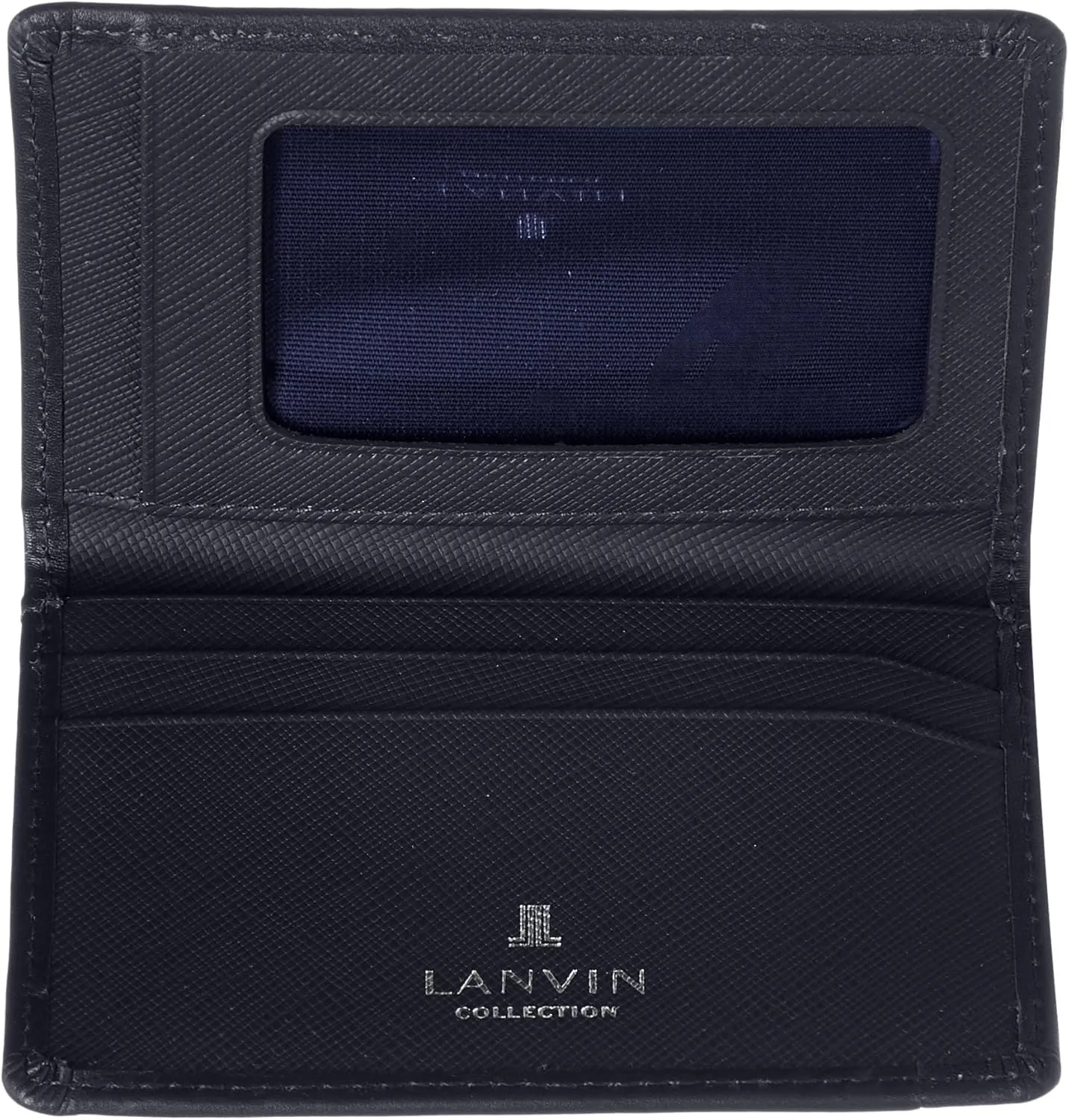 LANVIN COLLECTION(ランバンコレクション) Men's Embossed Commuter Purse