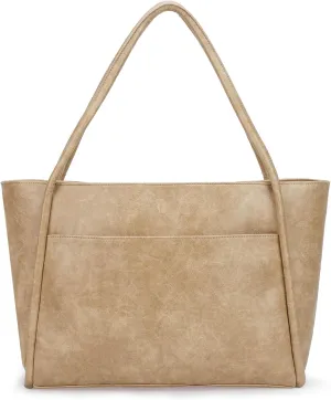 Large Tote Bag for Women Work Vegan Leather Purses and Handbags Ladies Shoulder Bags
