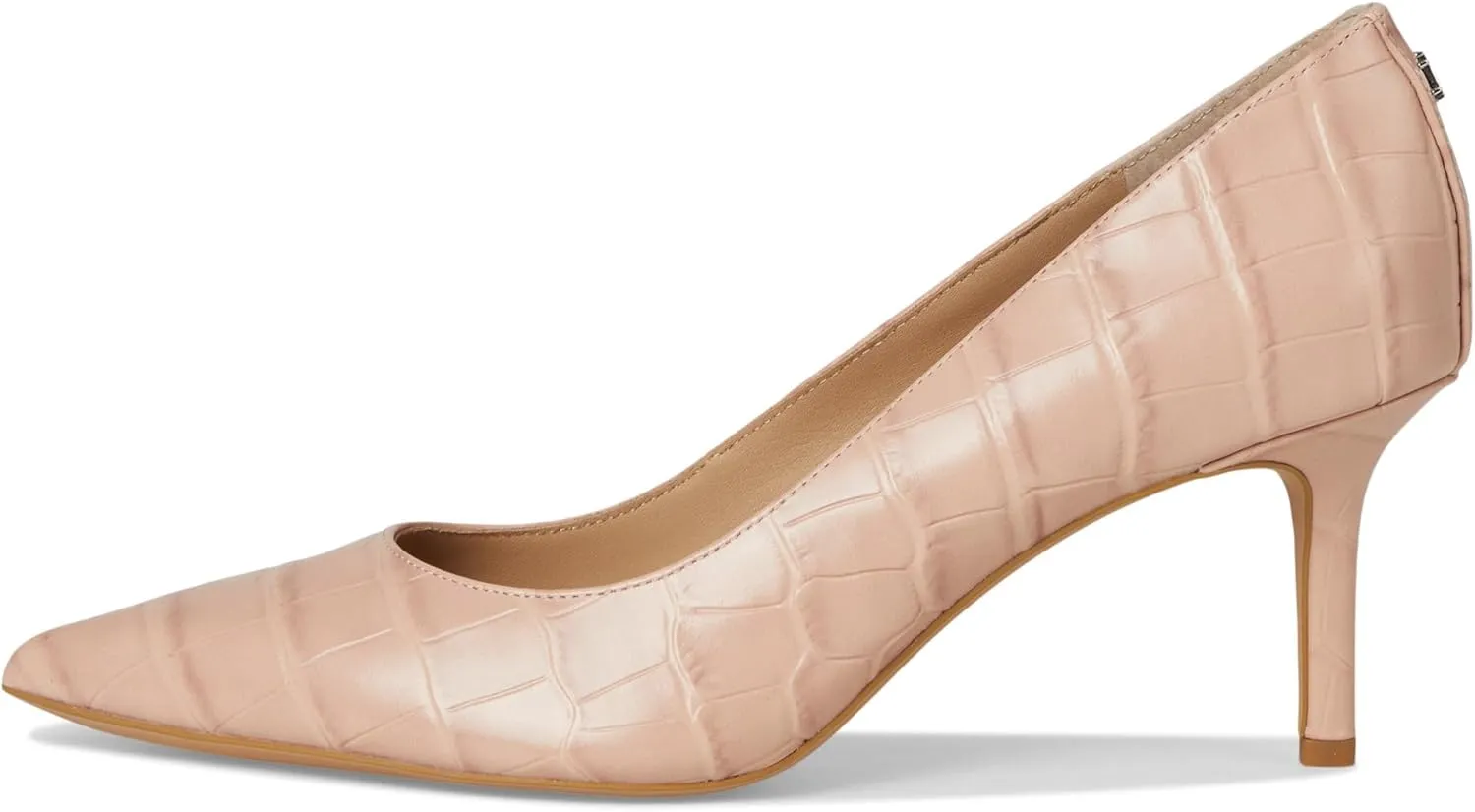 Lauren Ralph Lauren Women's Lanette Crocodile-Embossed Leather Pump