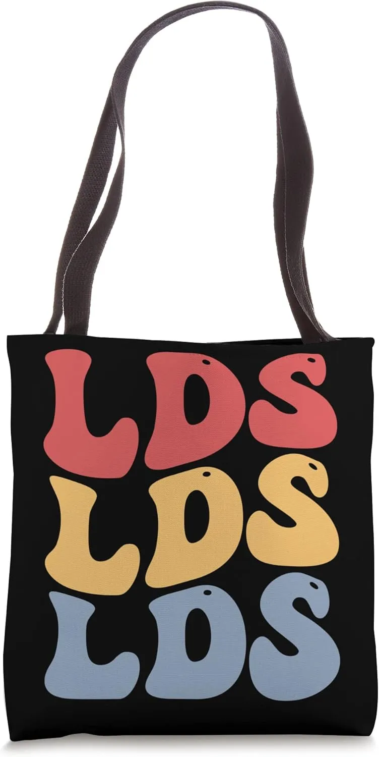 LDS Latter Day Saints Mormon Missionary Groovy Tote Bag