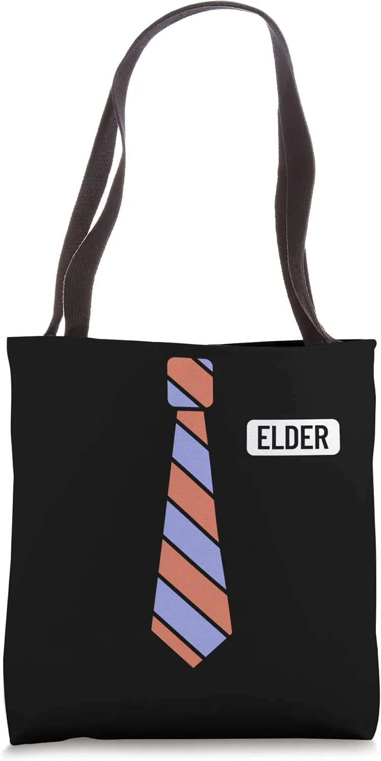 LDS Mormon Missionary Elder Costume Missionary Gift Tote Bag