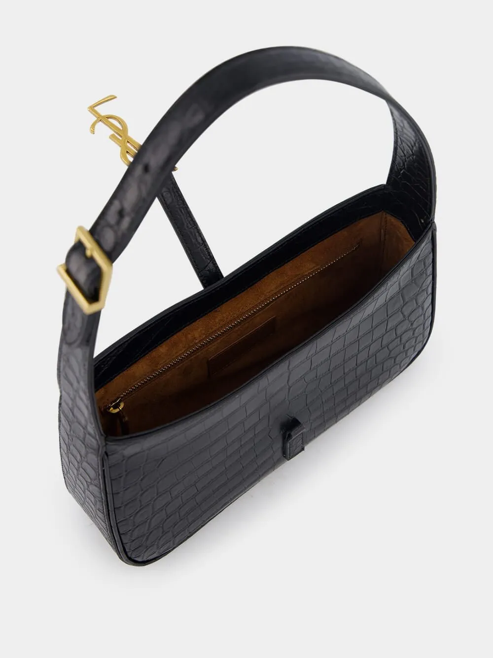 Le 5 À 7 Crocodile-Effect Shoulder Bag