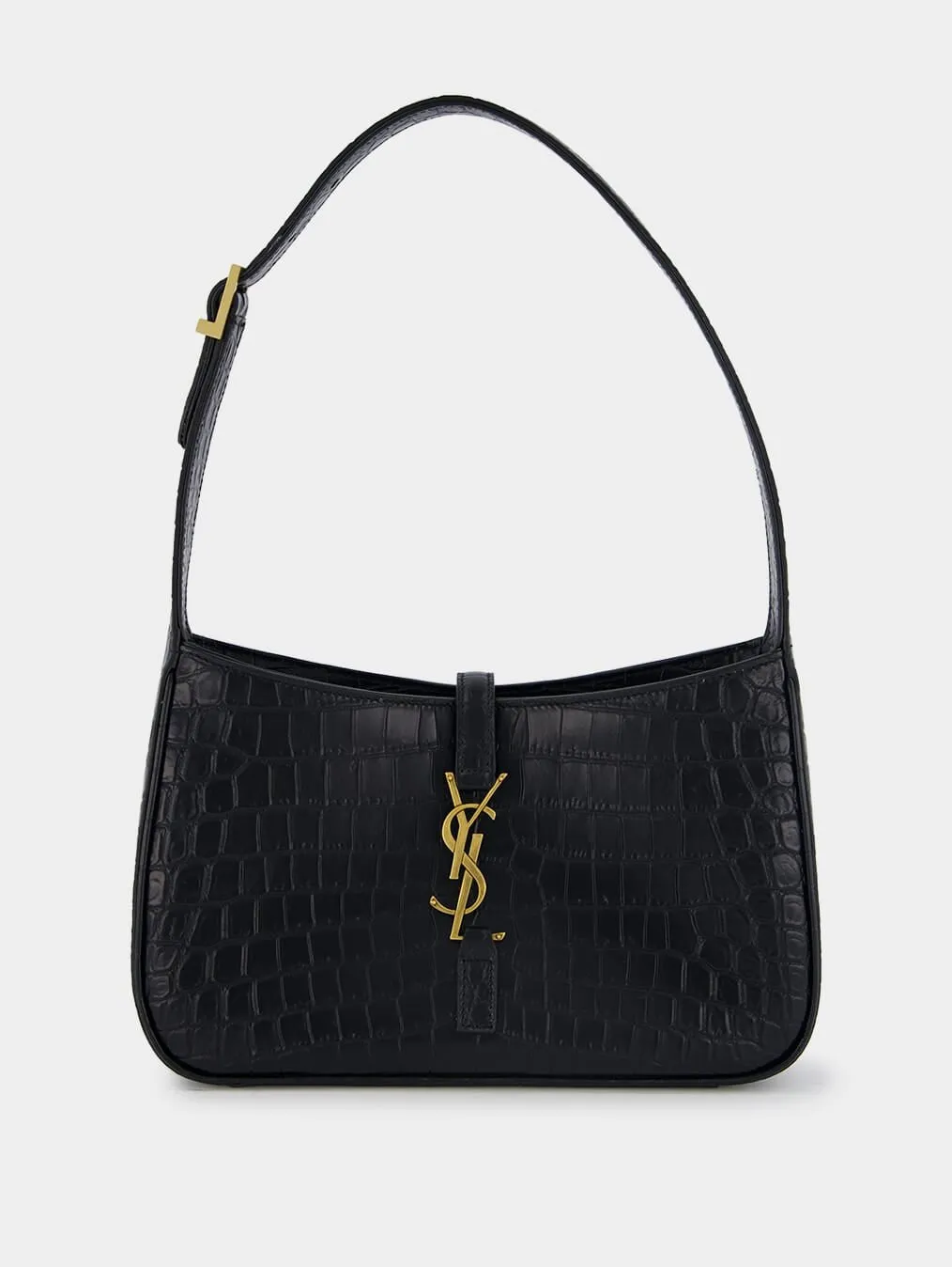 Le 5 À 7 Crocodile-Effect Shoulder Bag