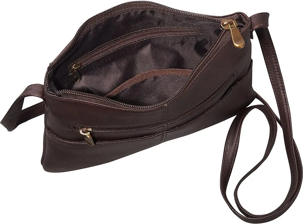 Le Donne Leather Slip Pocket Crossbody - Colombian Cowhide Leather Women’s Bag
