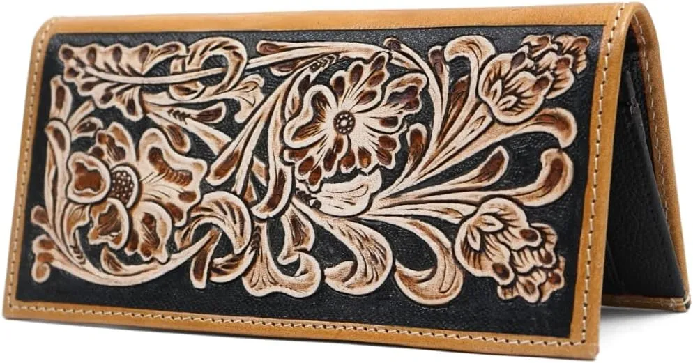 Leather Clutch, Women's Clutch Purse Handmade, Stylish Leather Wristlet Wallet Purses for Women, Cell Phone Purses