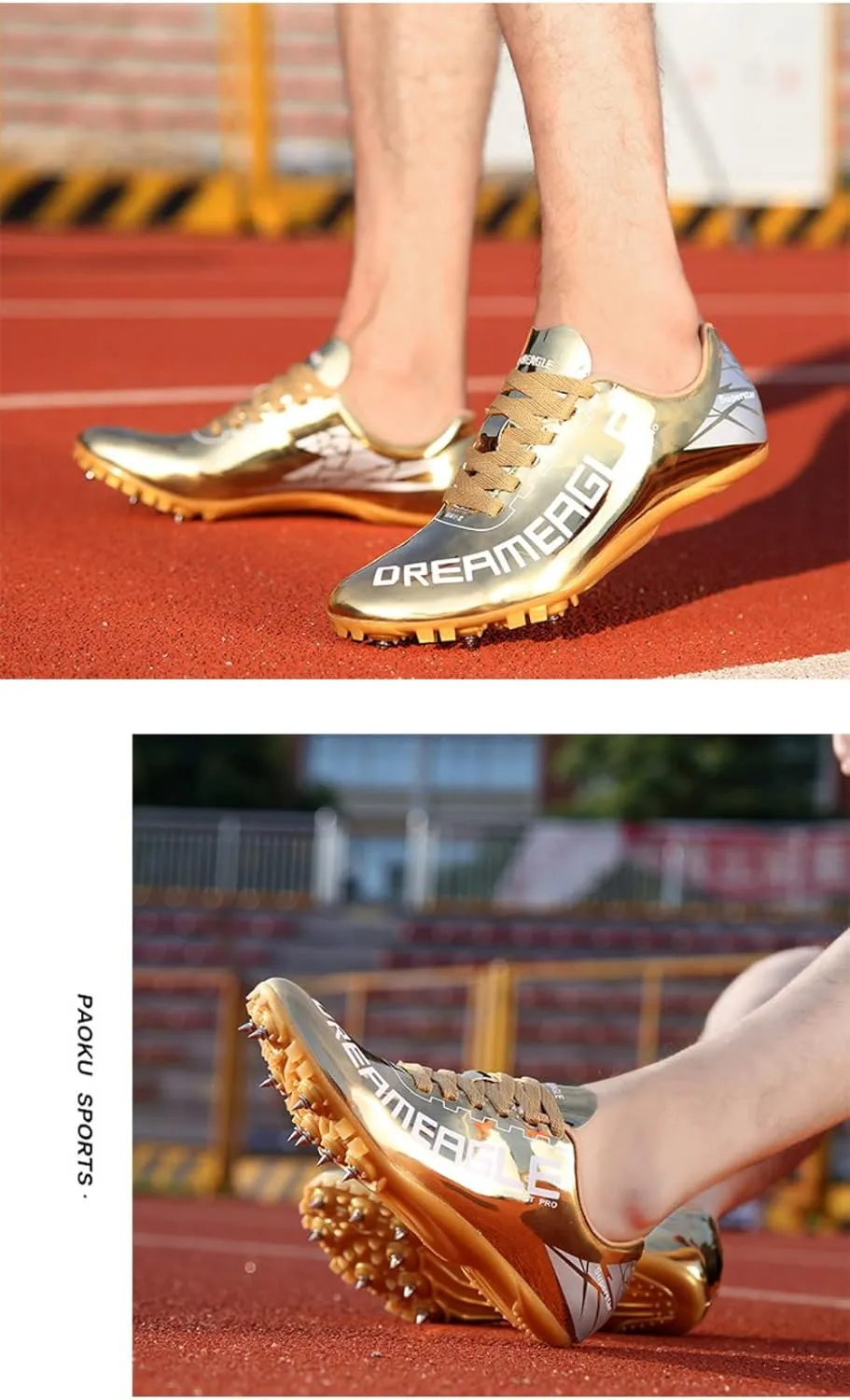 Leather Unisex Track & Field Spikes: Professional Running, Sprint, Jumping Shoes for Men, Women, Kids