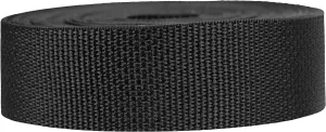 Lightweight Polypropylene Webbing - Poly Strapping for Outdoor DIY Gear Repair, Pet Collars, Crafts – 1.5 Inch by 10, 25, or 50 Yards, Over 20 Colors