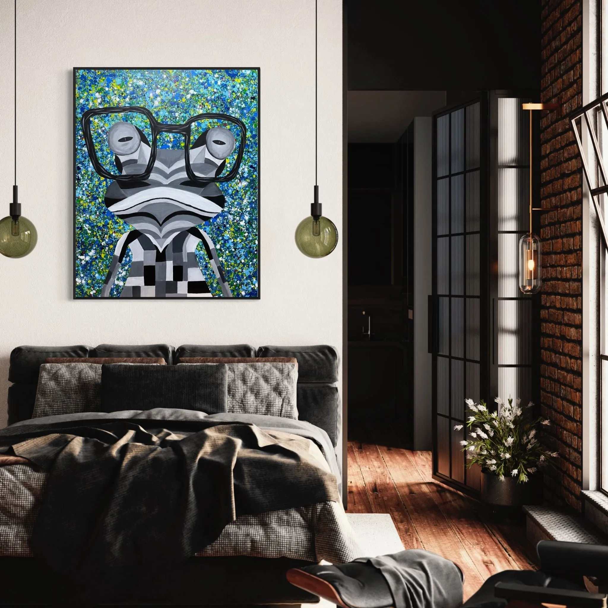 LIMITED EDITION PRINT - Funky Frog