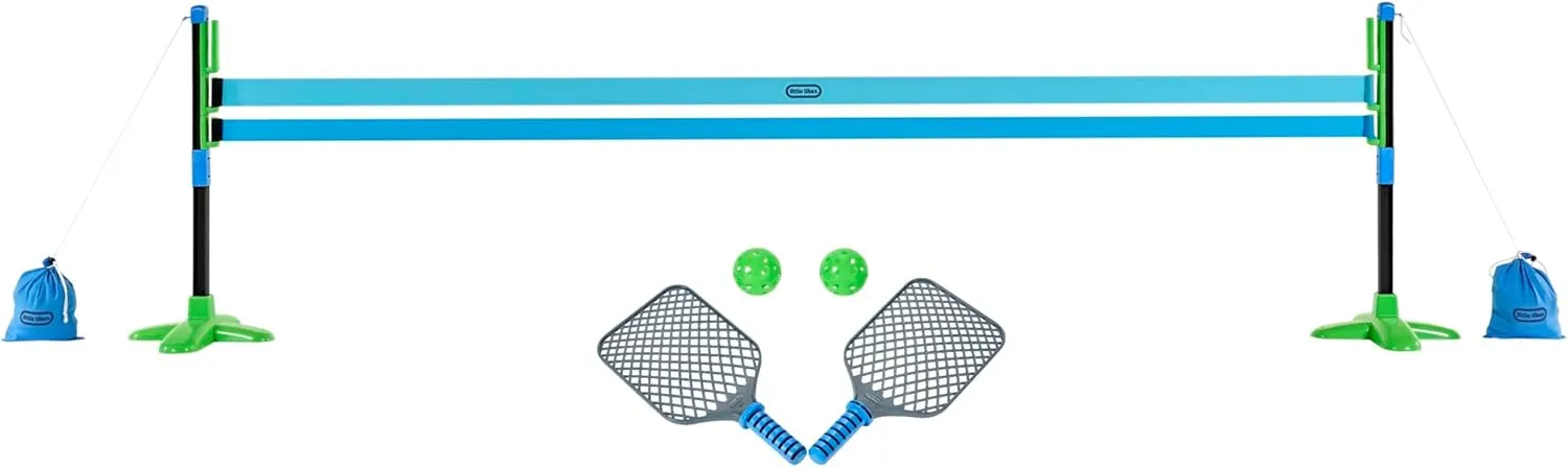 Little Tikes TotSports Pickleball Set, Outdoor Sports Experience for Boys and Girls Ages 5 