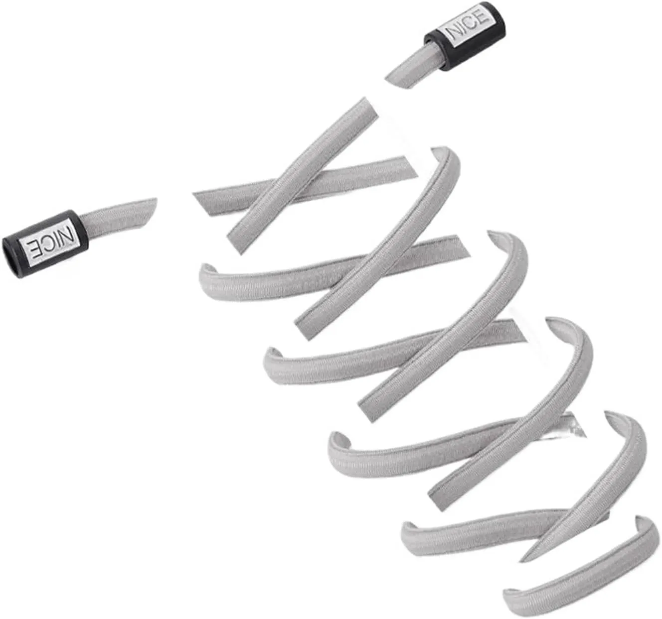 Lock Shoelaces Without Ties Elastic Laces Sneakers Kids Adult Quick Shoe Laces Rubber Bands Round No Tie Shoeace Shoes