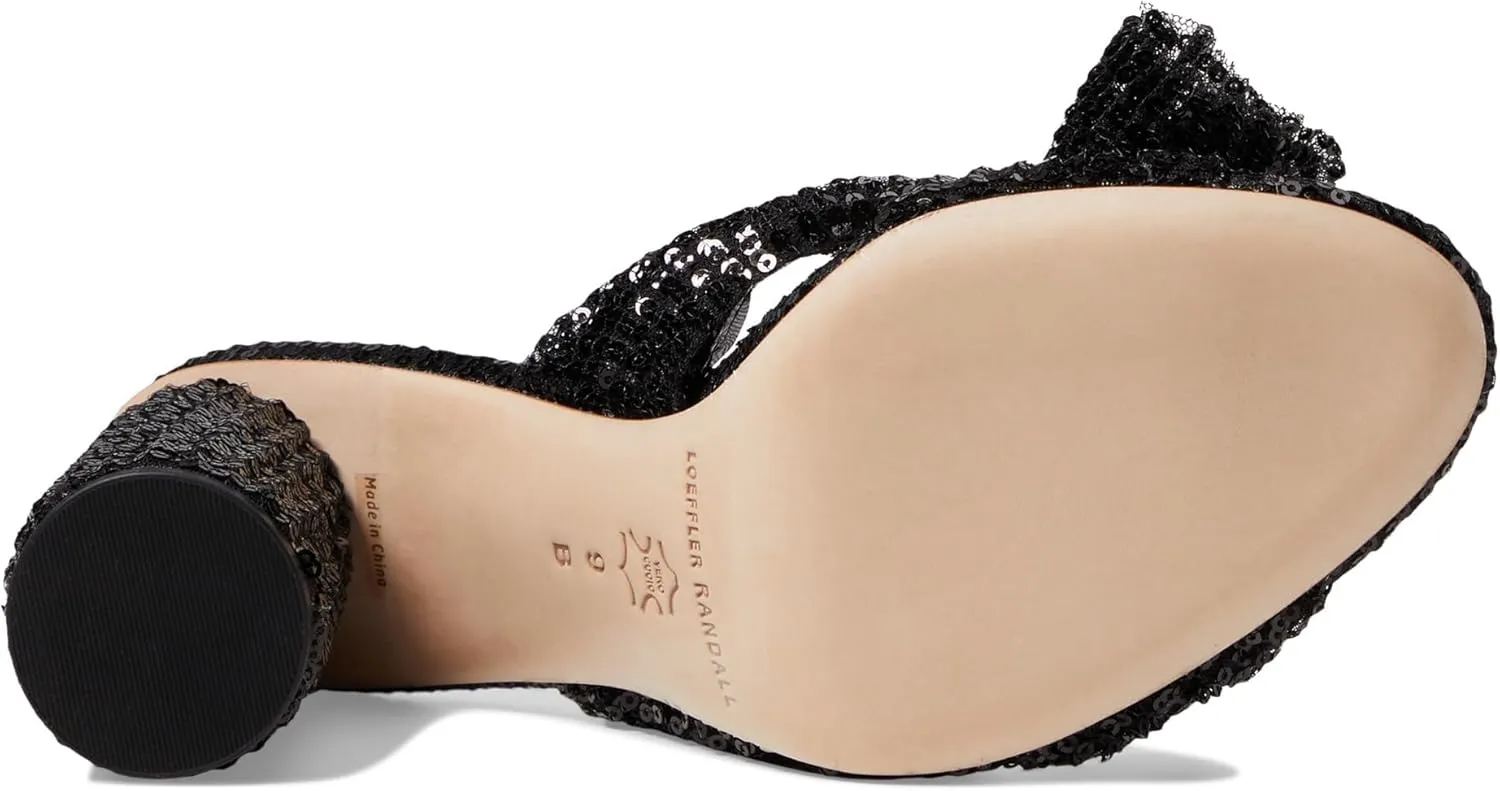 Loeffler Randall Women's Penny Pleated Bow Sandals