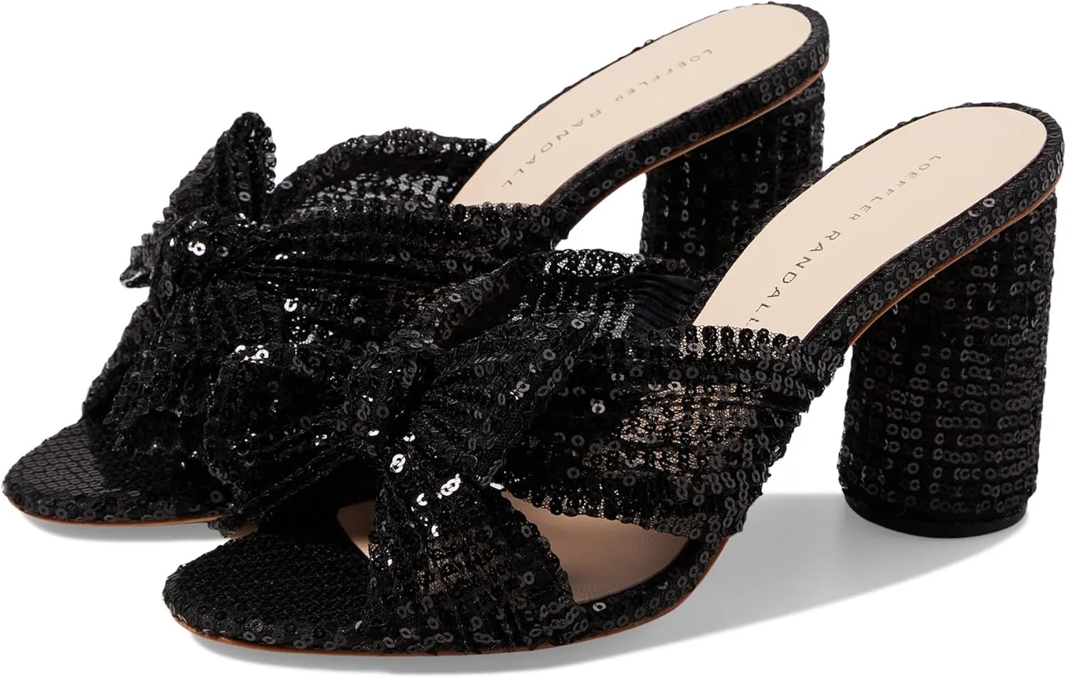 Loeffler Randall Women's Penny Pleated Bow Sandals