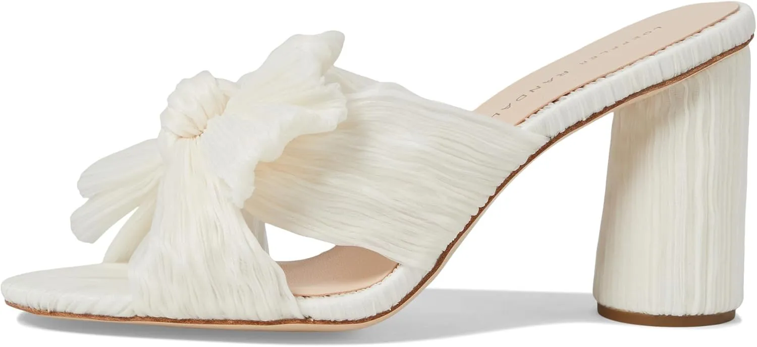 Loeffler Randall Women's Penny Pleated Bow Sandals