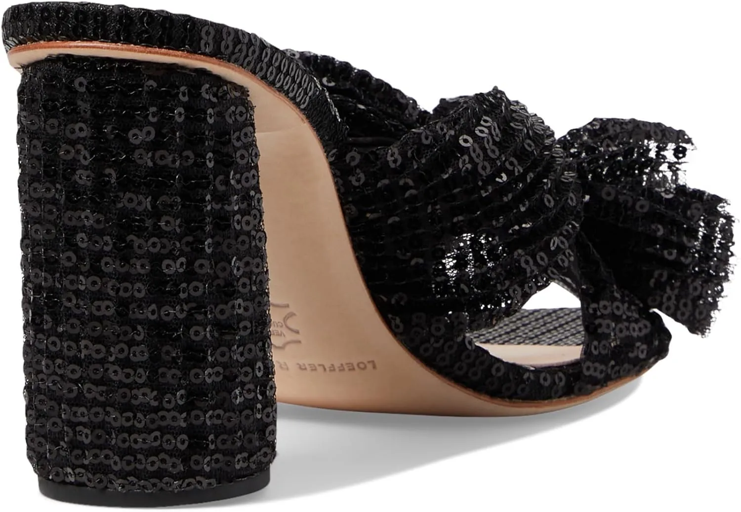Loeffler Randall Women's Penny Pleated Bow Sandals