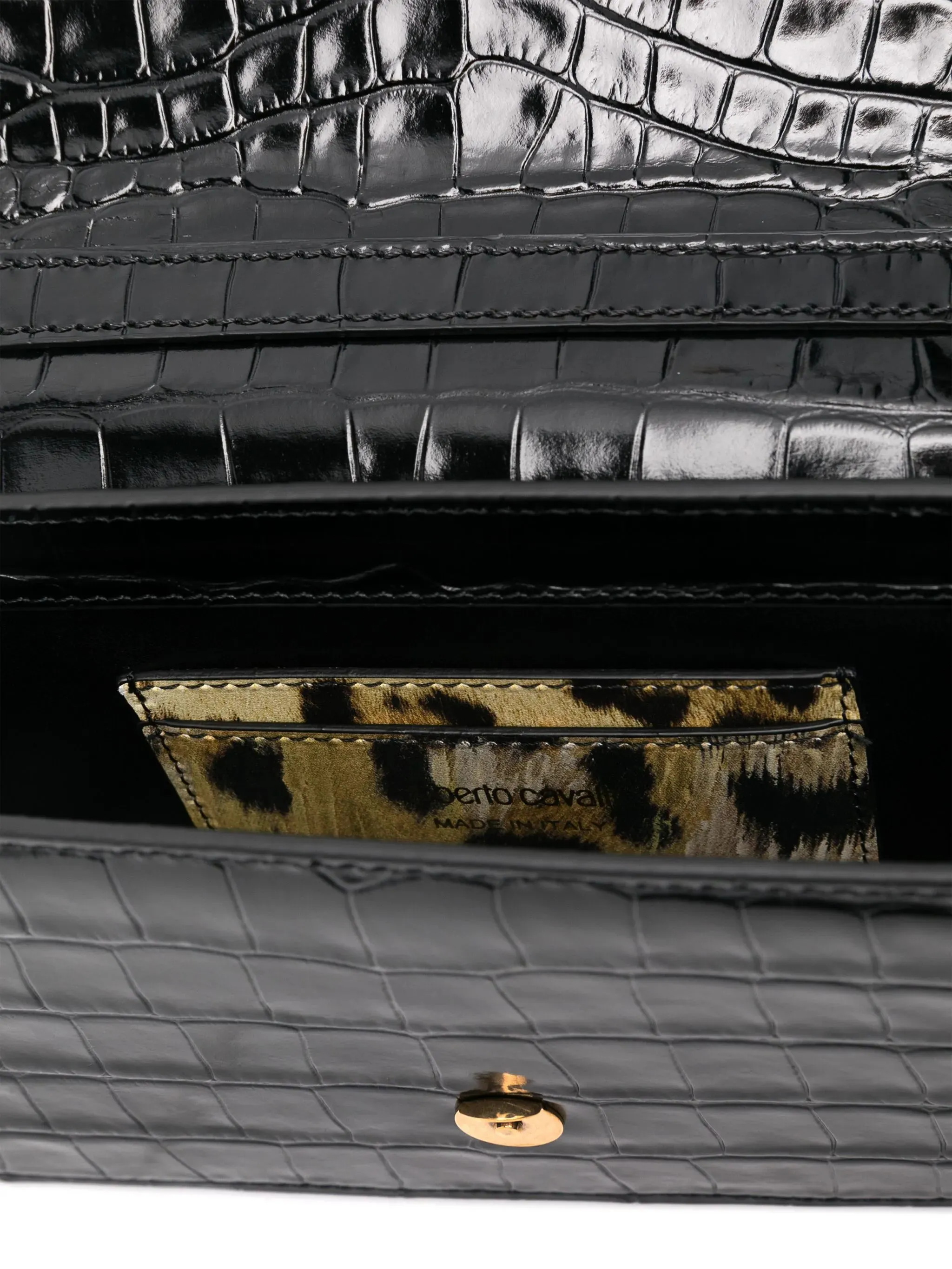 Logo-plaque Clutch Bag