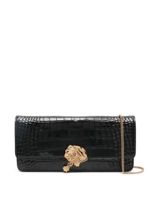 Logo-plaque Clutch Bag