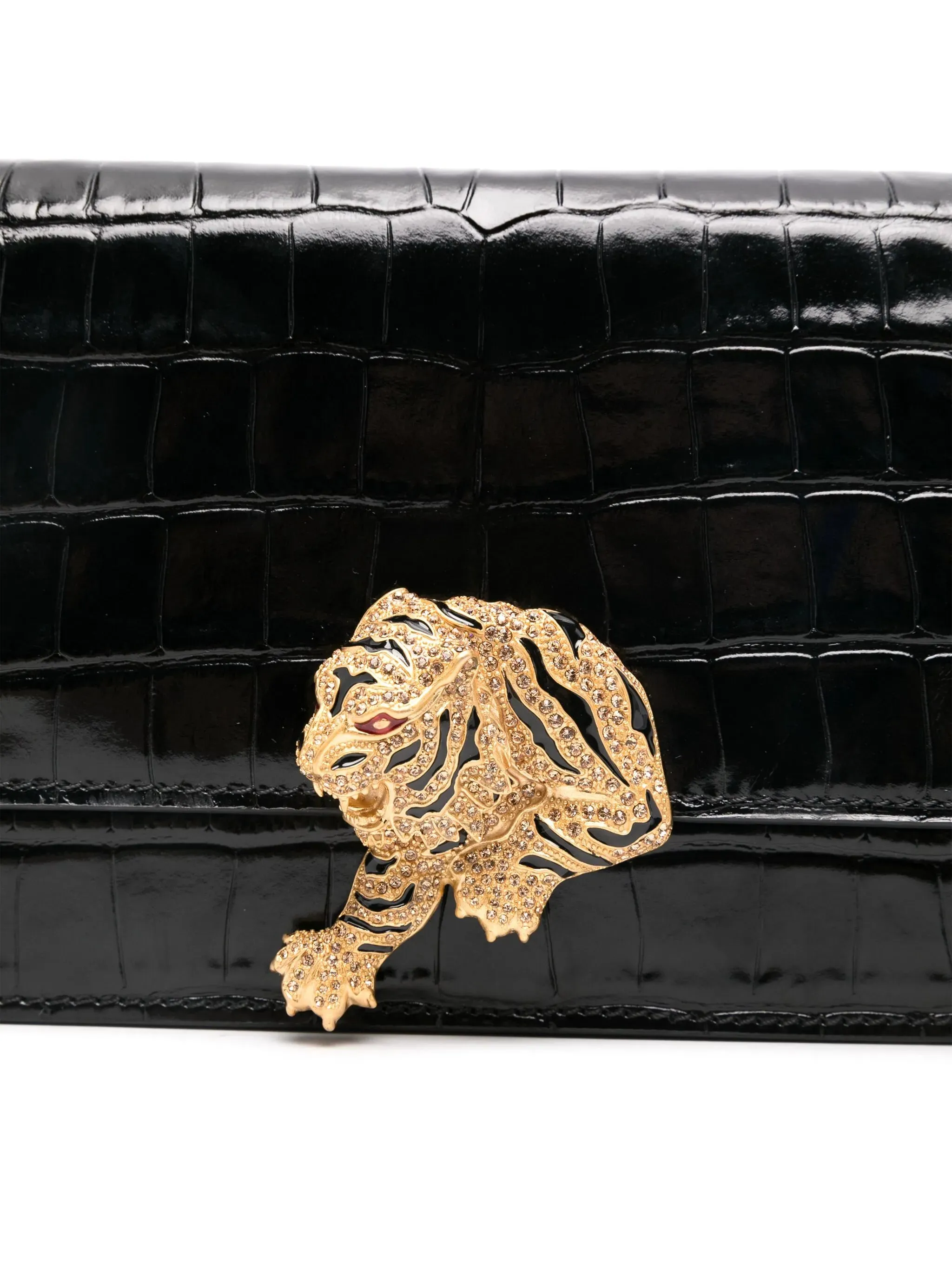 Logo-plaque Clutch Bag