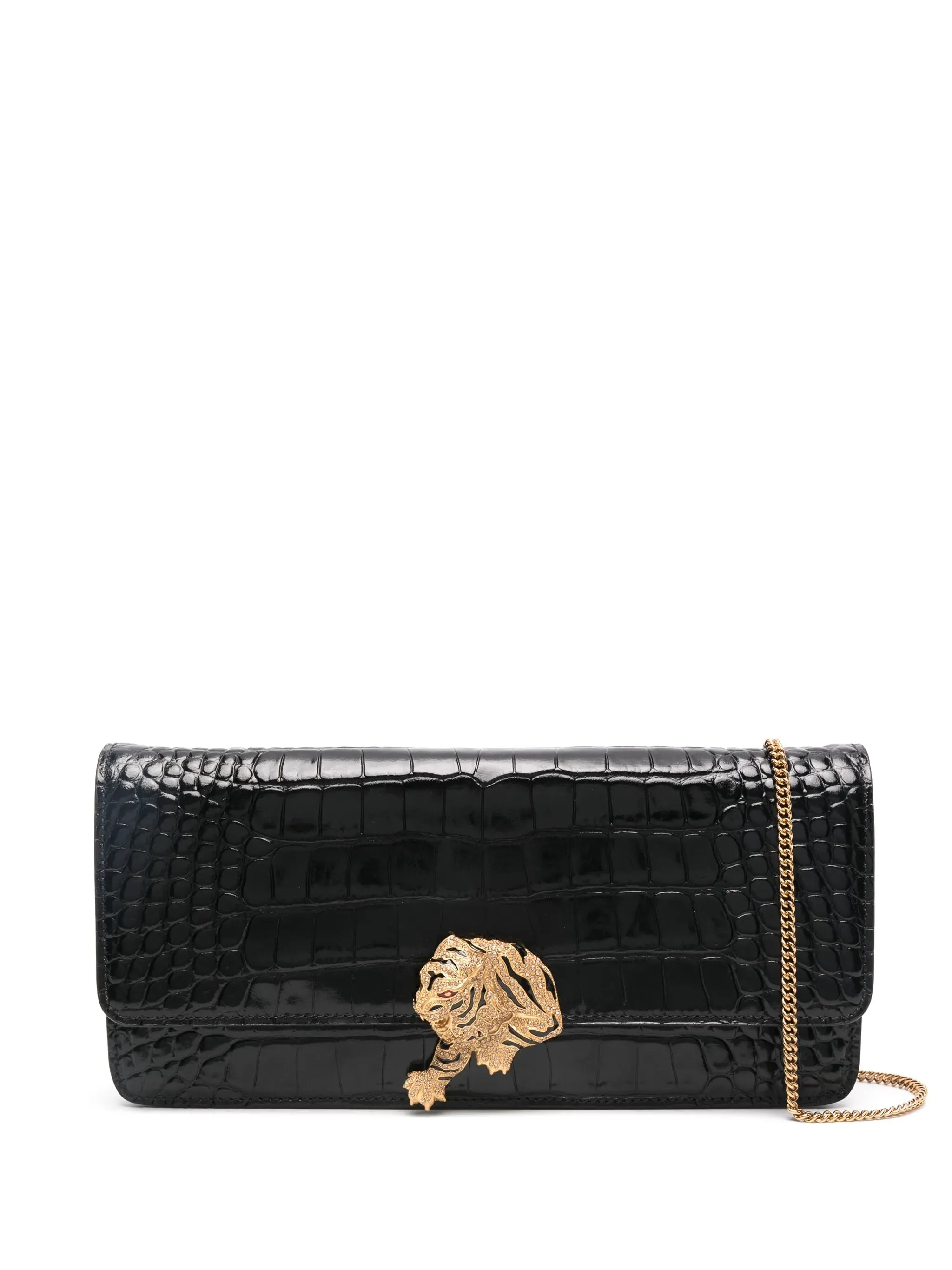 Logo-plaque Clutch Bag