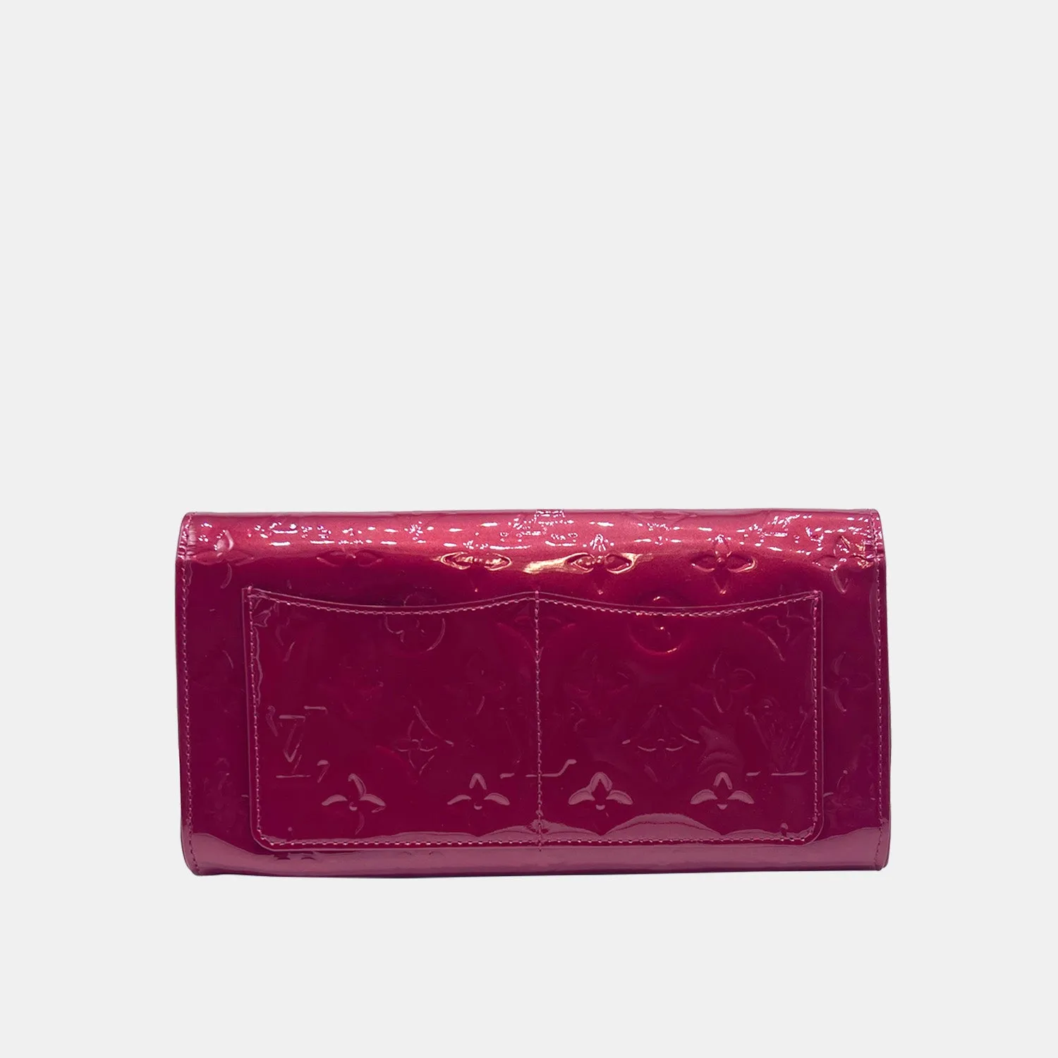 Louis Vuitton Rossmore Shoulder Bag in Red Monogram Vernis