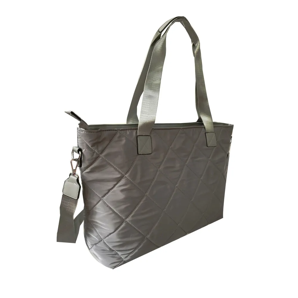 Loyda Padded Nylon Shoulder Bag