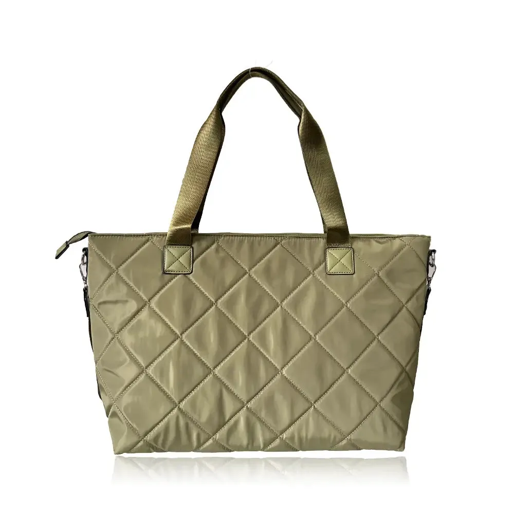 Loyda Padded Nylon Shoulder Bag