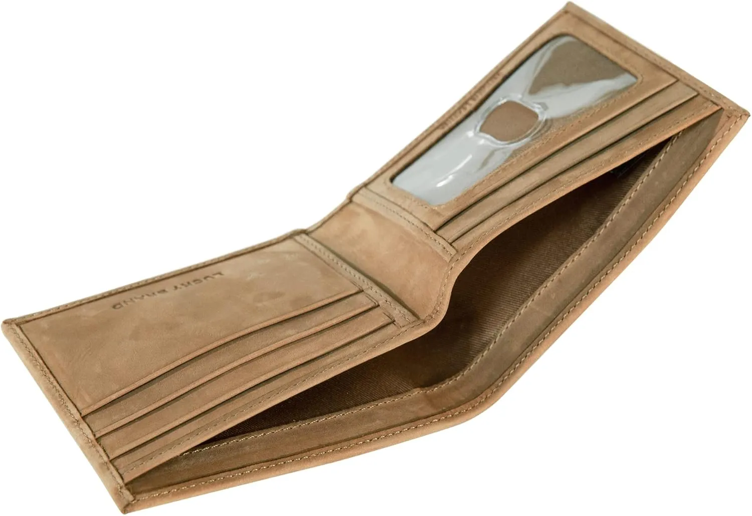 Lucky Brand Men's Bifold Wallet | Id Window | Card Slots | Leather | Organization | Durable | Stylish