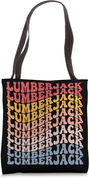Lumberjack Groovy Logger Tote Bag