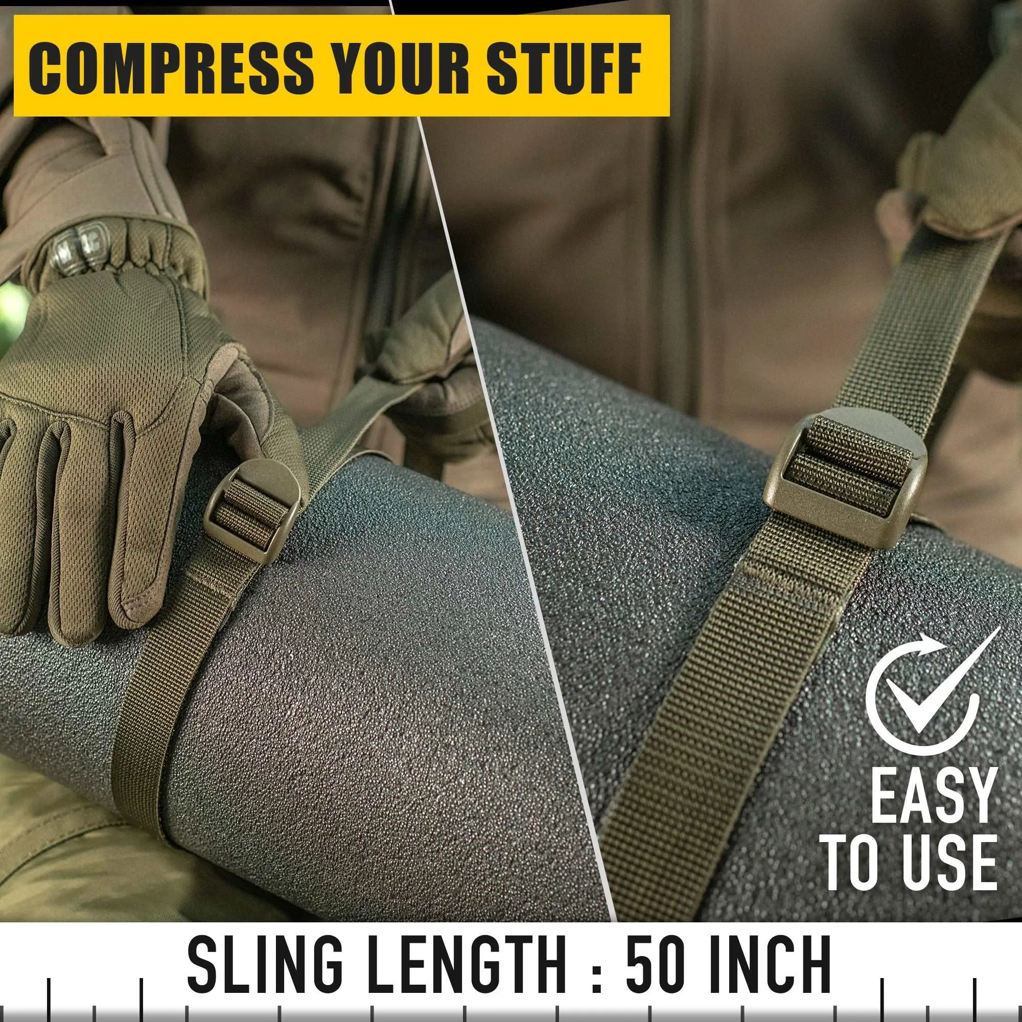 M-Tac Compressive Straps - (Set of 4)