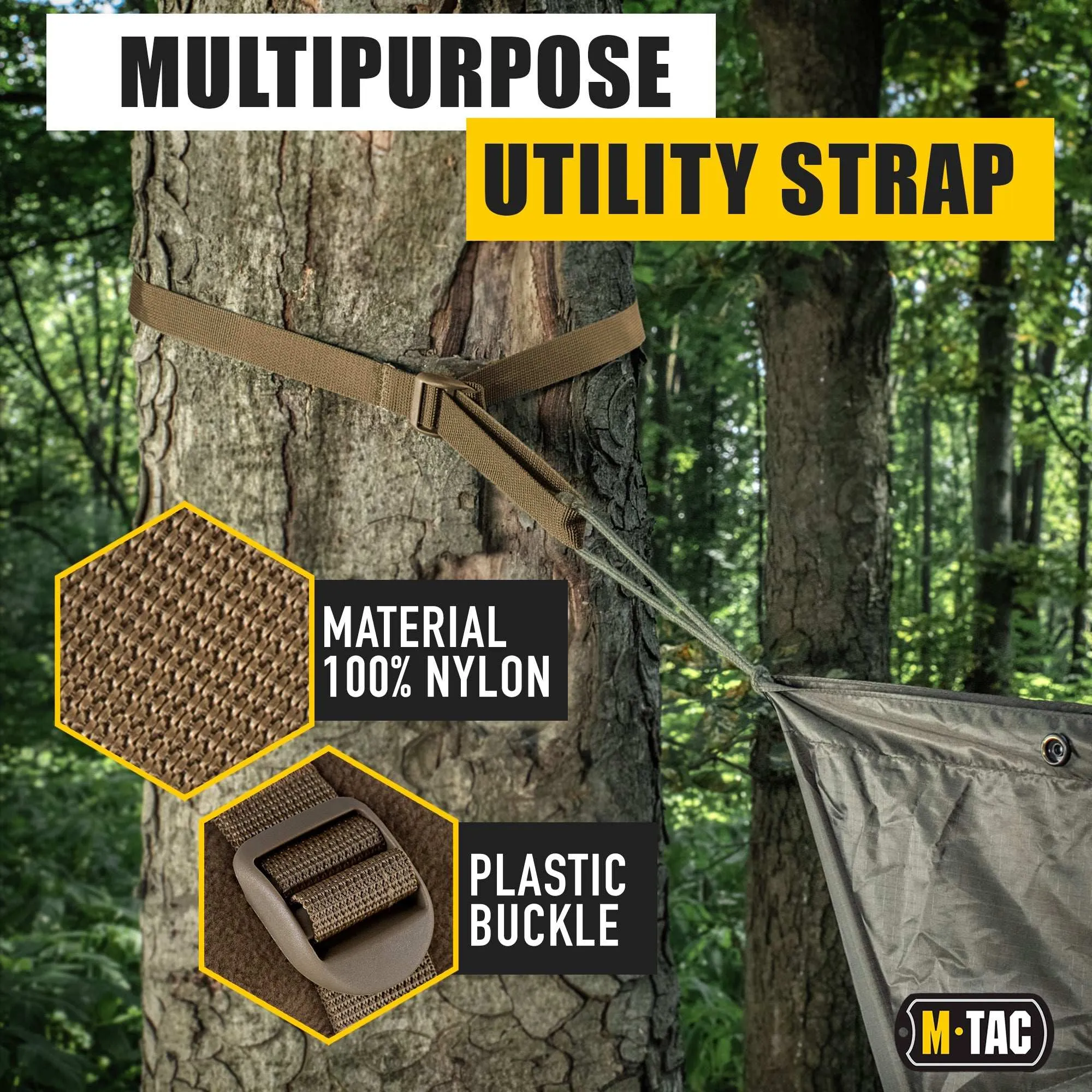 M-Tac Compressive Straps - (Set of 4)