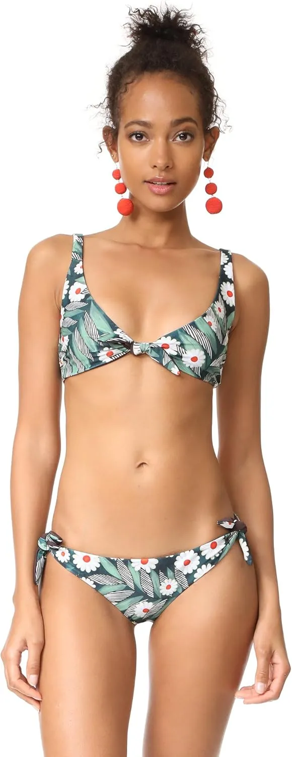 Mara Hoffman Women's Standard Sita Tie Side Bikini Bottom Swimsuit
