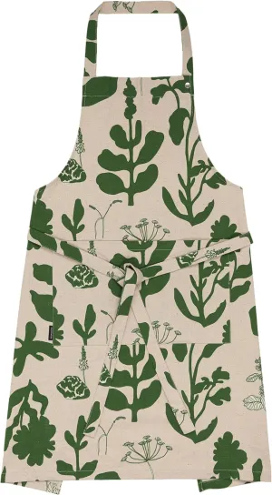 MARIMEKKO Pieni Elokuun Varjot Apron – Refine Your Kitchen Décor with Our Cute Aprons — Cotton and Linen Apron for Kitchen (34.5 in x 33 in)