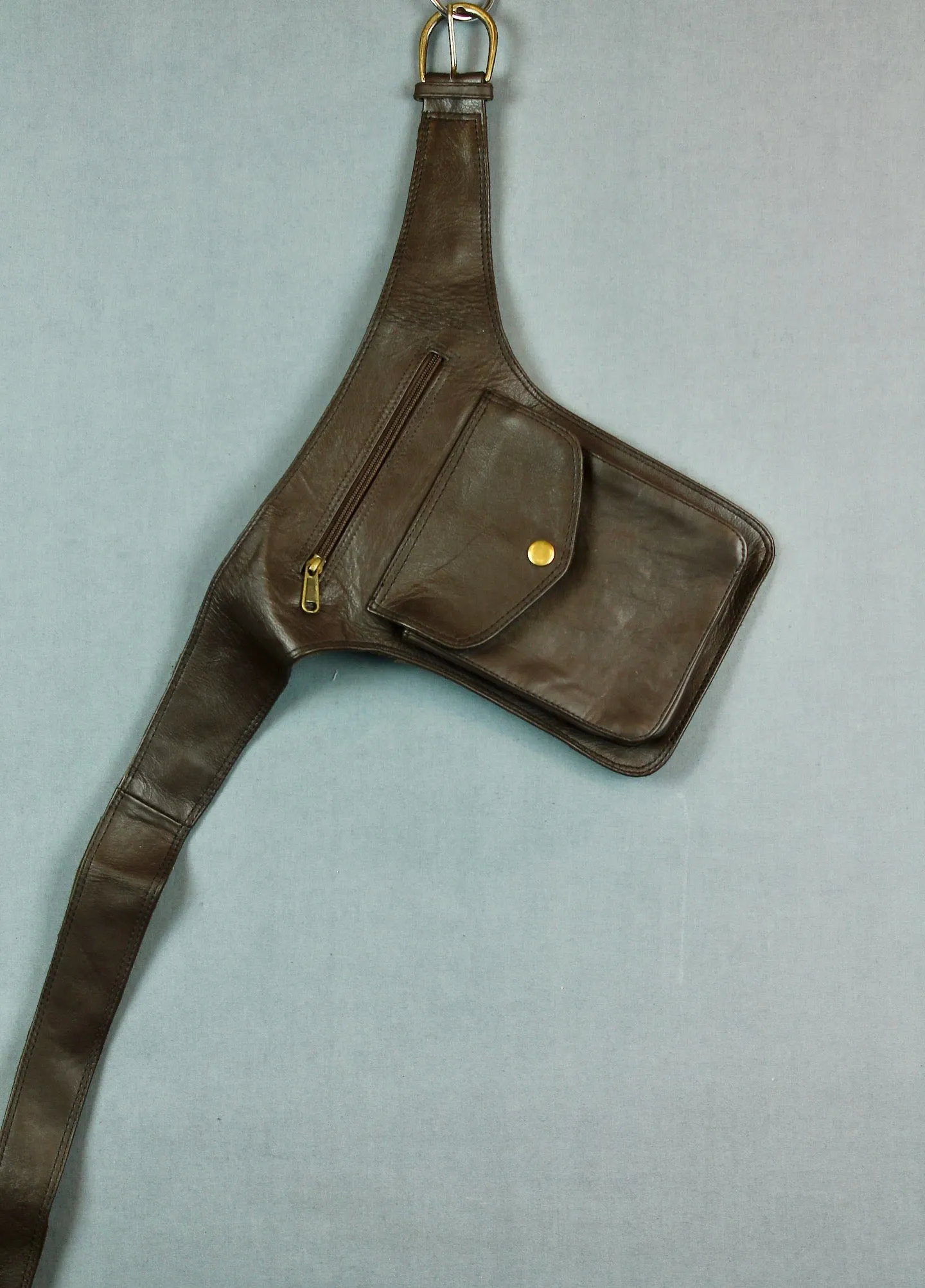 Market Belt Bag - Brown
