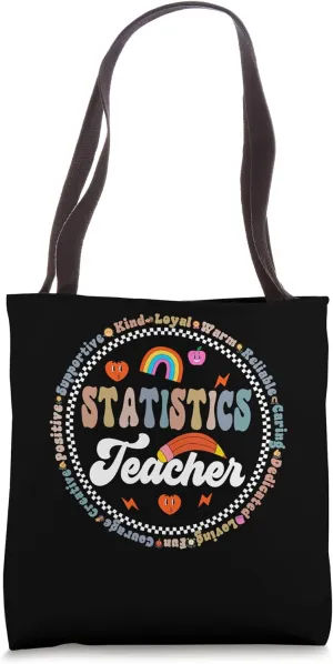Math Science AP Algebra Mathematics Statistics Teacher Squad Tote Bag