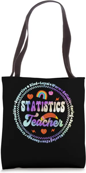 Math Science AP Algebra Mathematics Statistics Teacher Squad Tote Bag