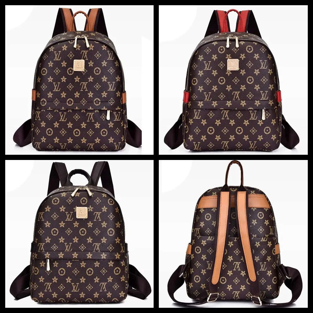 Maxim Lavish Leather Backpack for Girls/Women