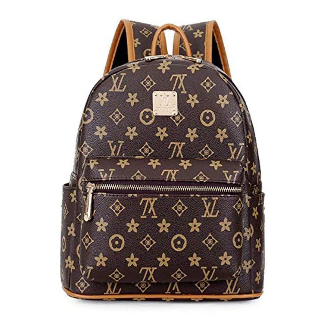 Maxim Lavish Leather Backpack for Girls/Women