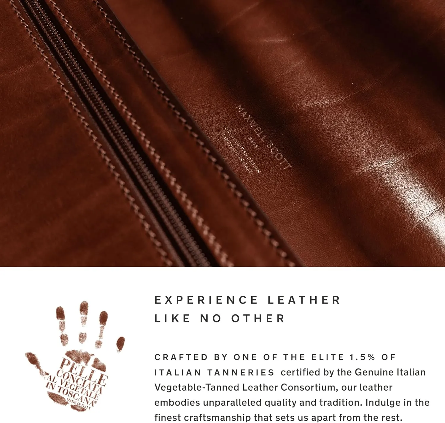 Maxwell Scott - Luxury Leather Fountain Pen Case/Holder for up to 3 Pens - Handmade in Italy - The Pienza Dark Brown