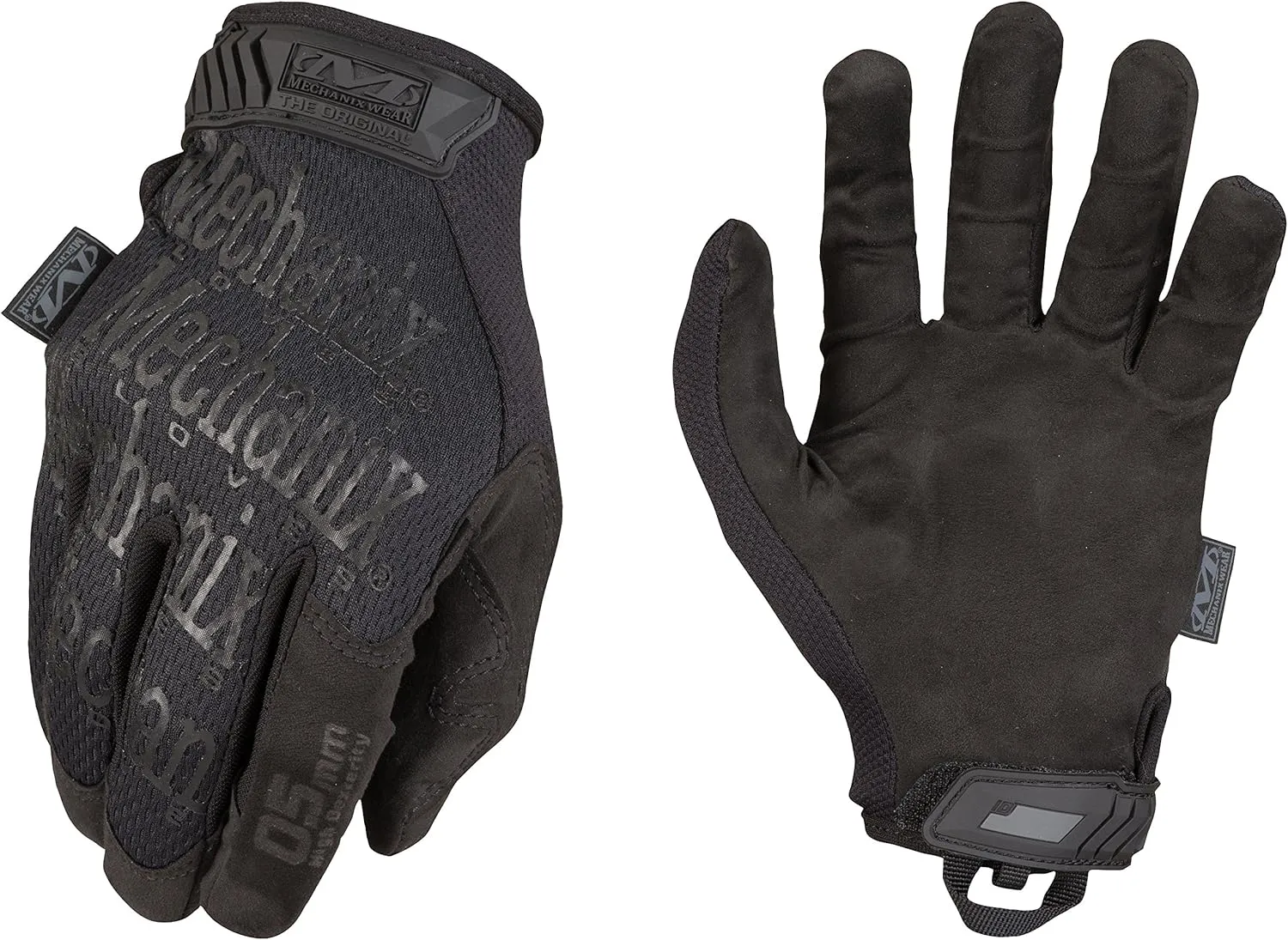 Mechanix Wear - Original 0.5mm High Dexterity Covert Tactical Gloves (Medium, Black)