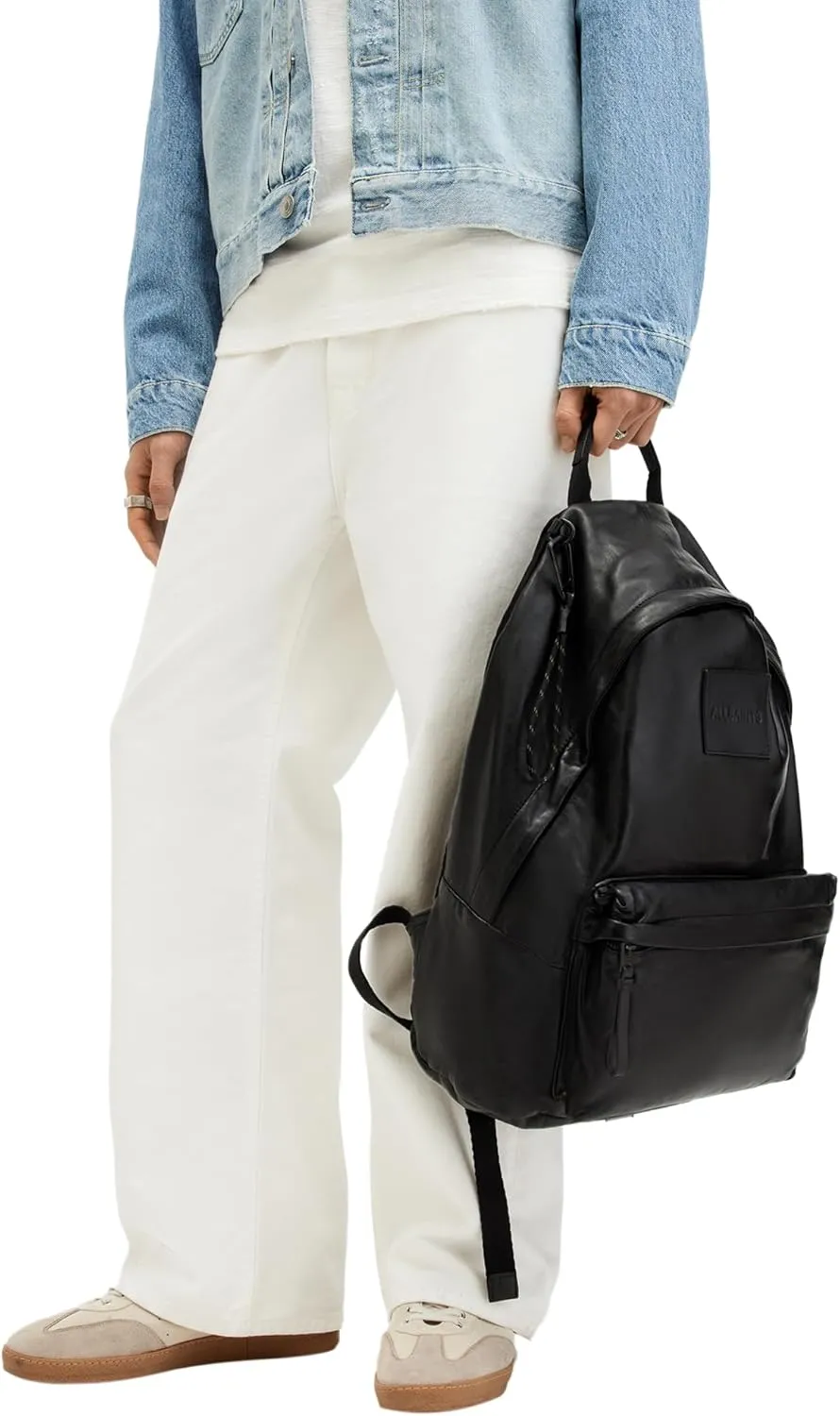 Men's Carabiner Backpack, Black, ONE Size