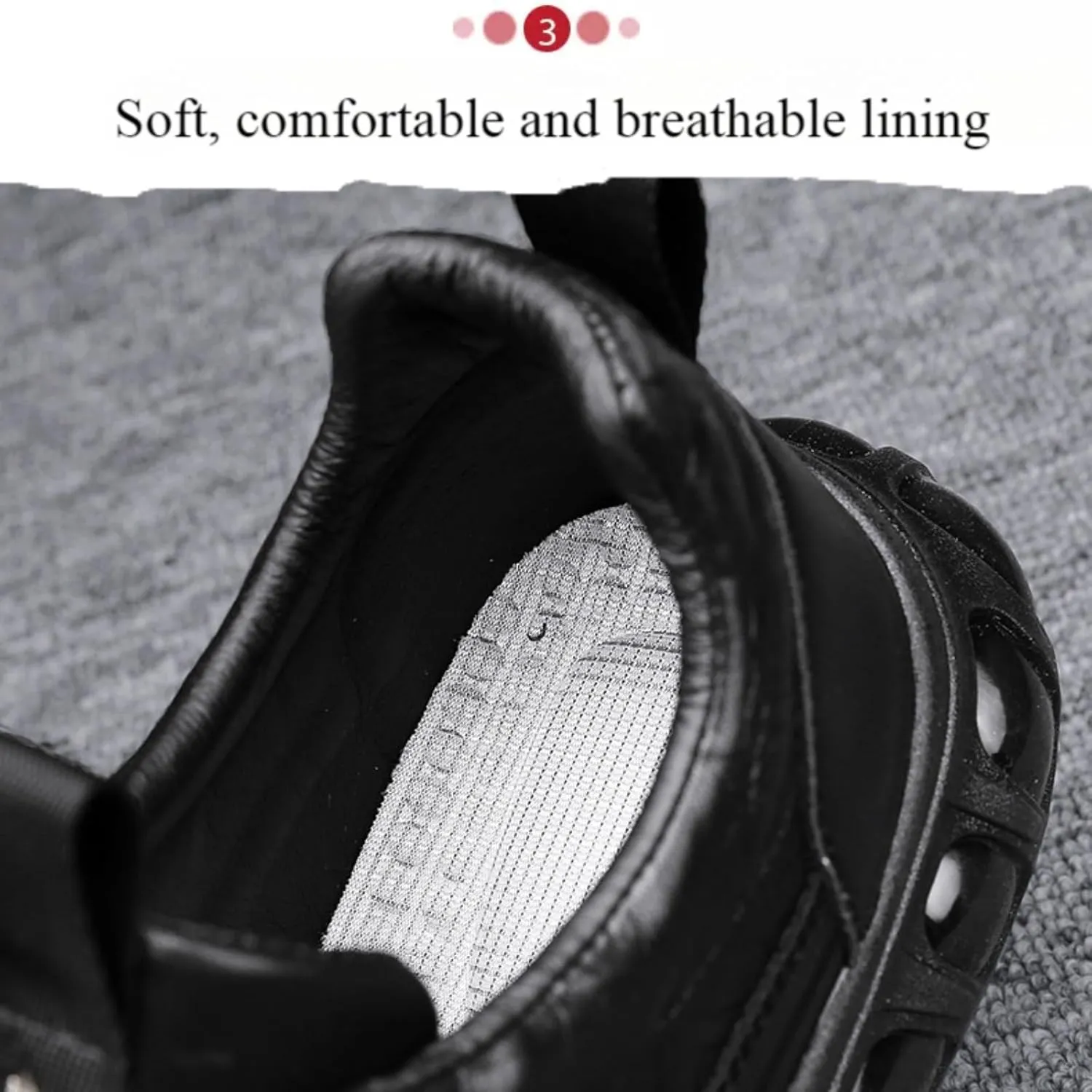 Men's Cowhide Pattern Air Cushion Sneakers Stylish and Comfortable Pattern Soft Leather Non-Slip Casual Walking Shoes