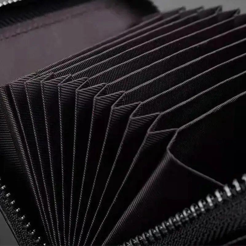 Men's Genuine Leather Business Card Wallet