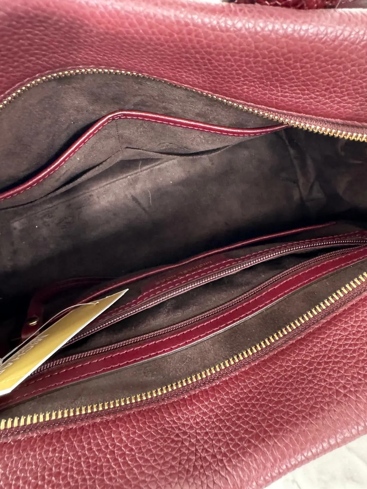 MICHAEL KORS ROLLINS SNAKE EMBOSSED LEATHER SATCHEL BAG