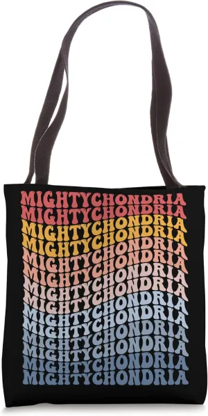 Mightychondria Cellular Biology Cell Biology Groovy Tote Bag