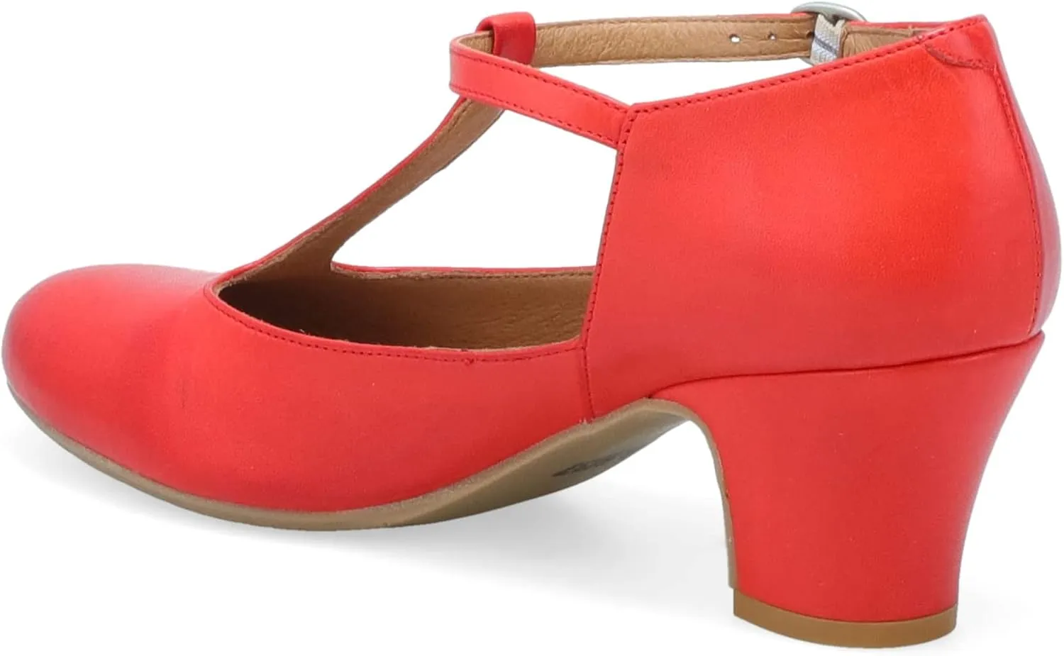 Miz Mooz Fleta Women's Retro Inspired Heels Scarlet