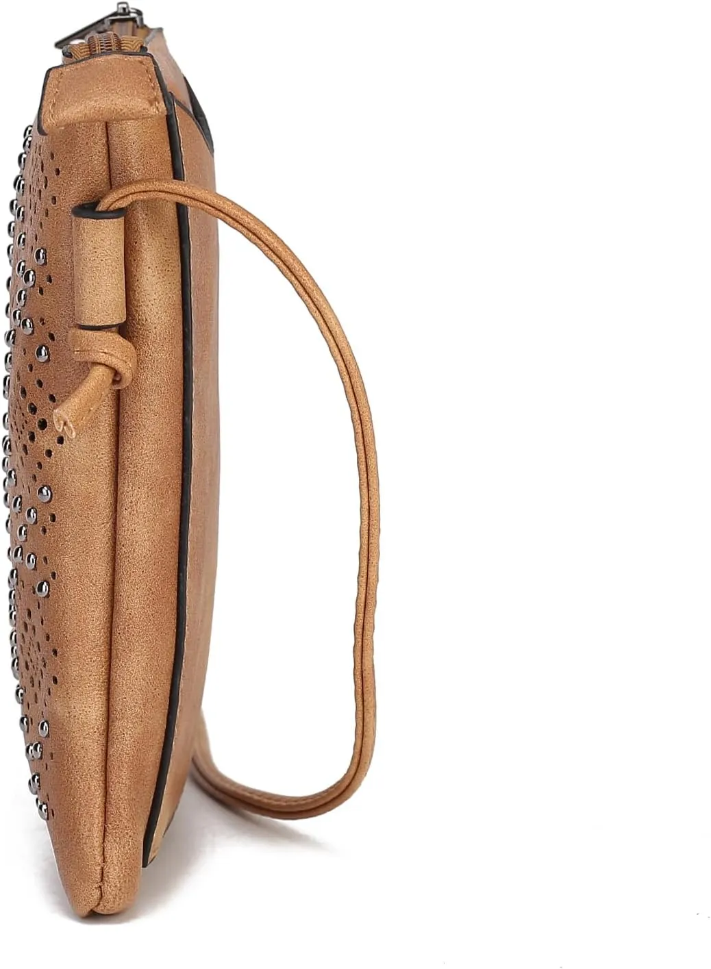 MKF Collection Crossbody Bags for Women Handbag, PU Leather Crossover, Small Shoulder Side Messenger Purse