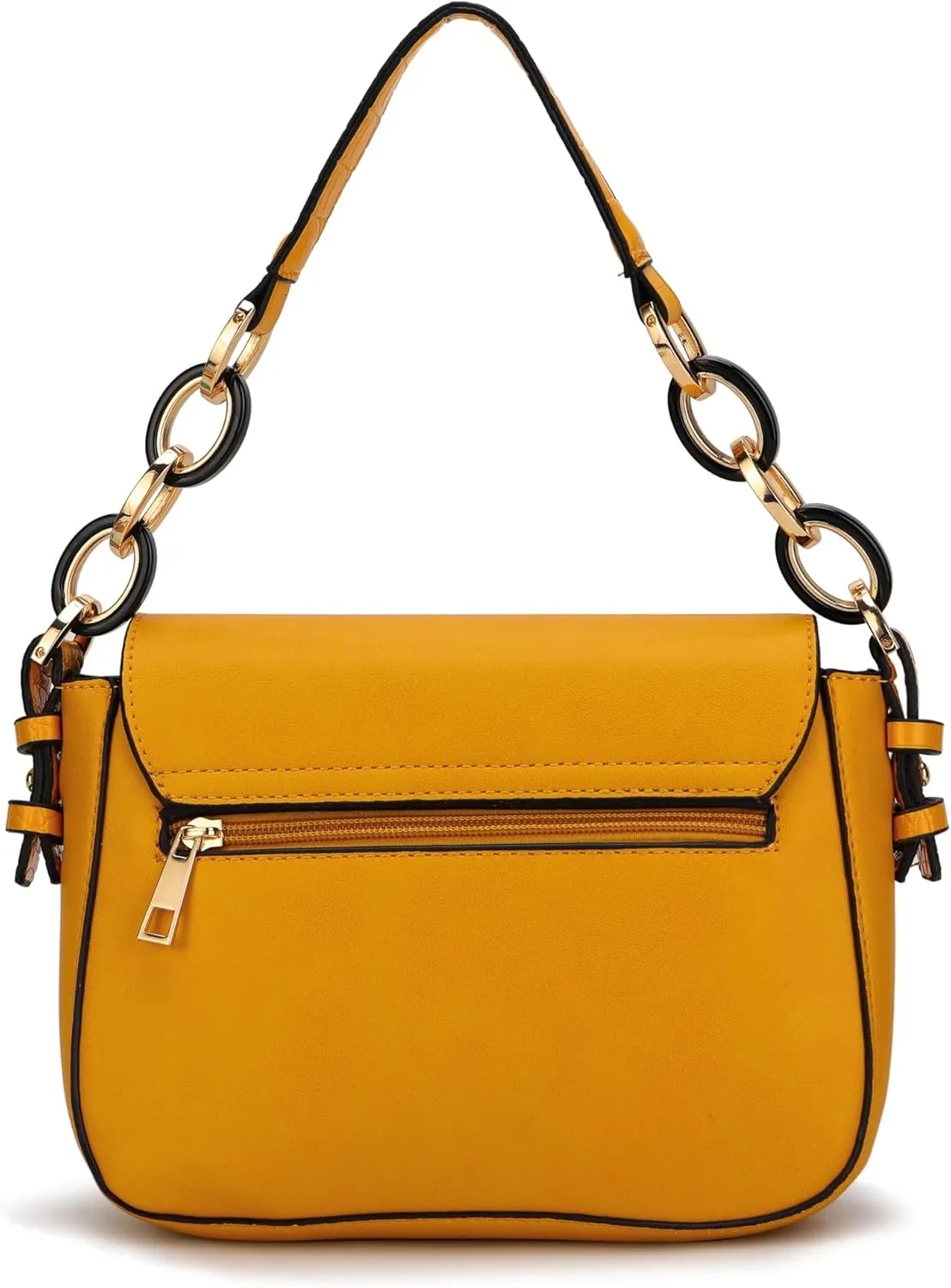 MKF Collection Satchel Bags for Women, Vegan Leather Shoulder bag, Crossbody bag Handbag Purse by Mia K