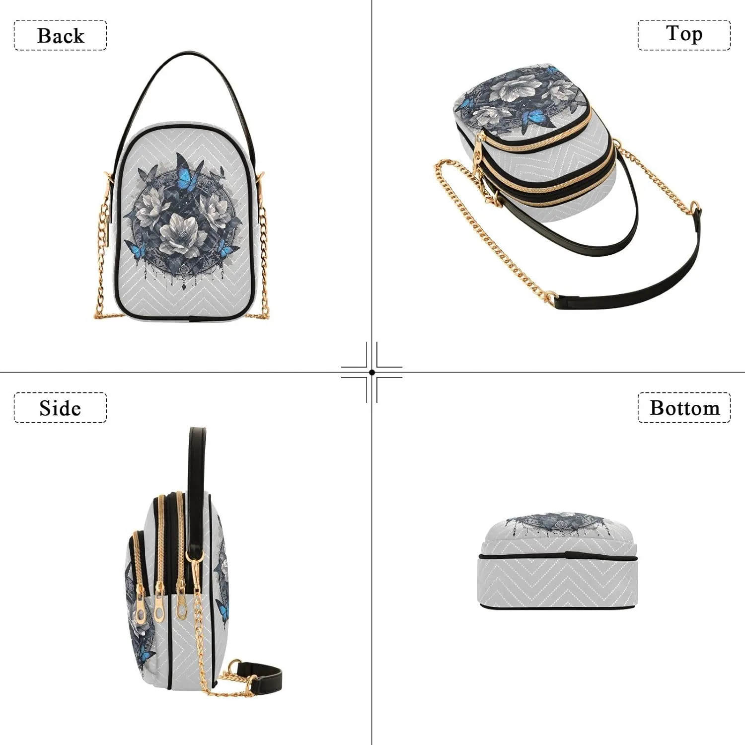MNSRUU Women's Crossbody Handbags Cell Phone Purses Bags